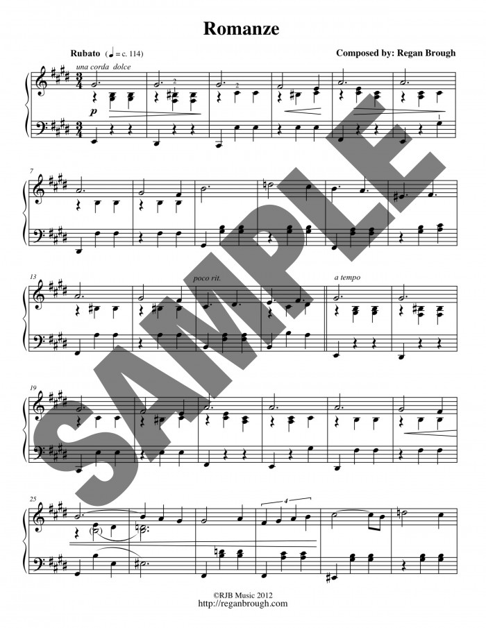 Romanze-Piano